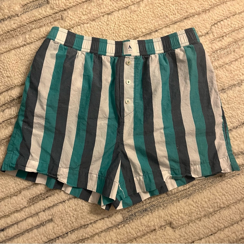 Anthropologie Striped Boxer Shorts